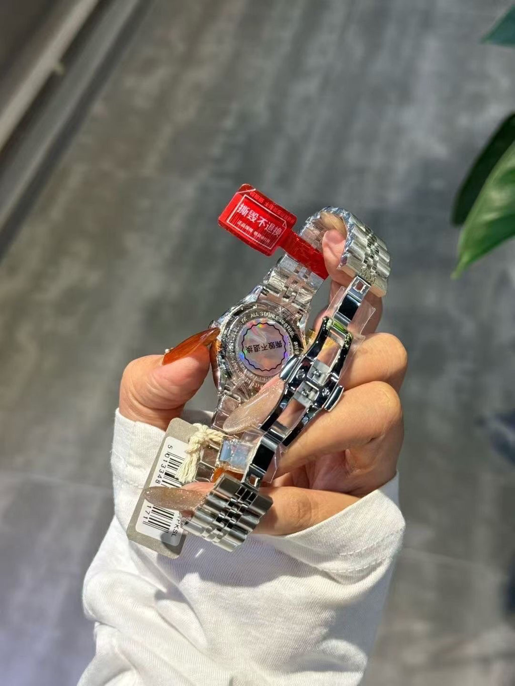 Vivienne Westwood Ice Blue Dial Watch — front