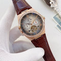 Omega Rose Gold-Tone Open-Heart Watch — hero