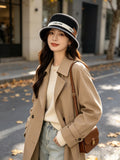 Celine Wool Flat-Top Hat